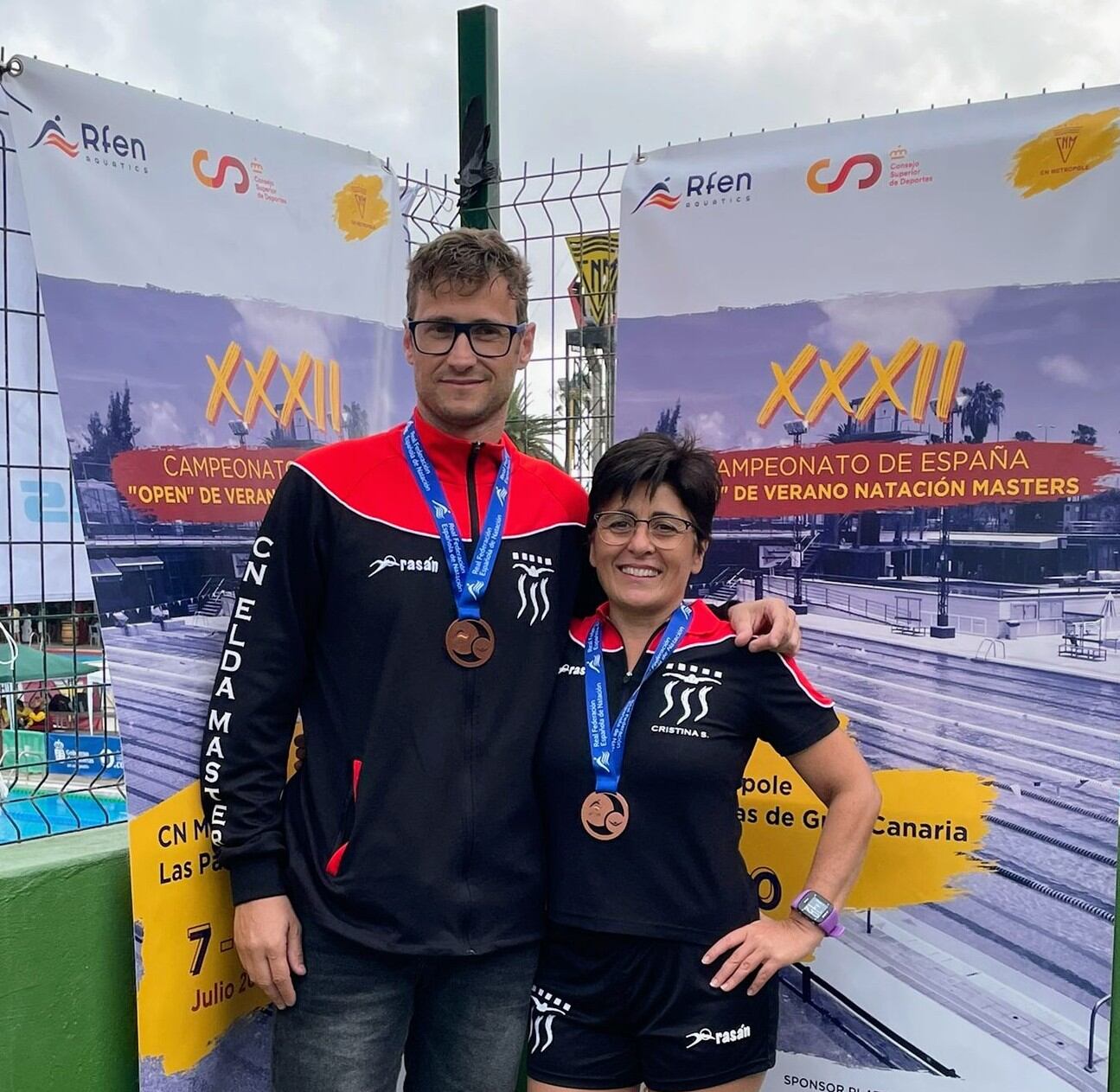 Dos medallas para el C. N. Elda Máster en el Campeonato de España