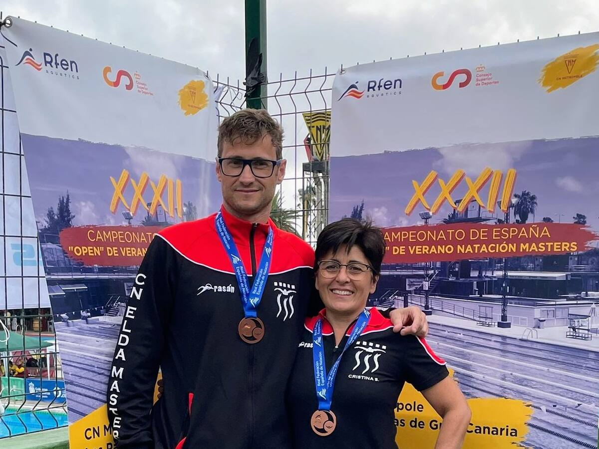 El C. N. Elda Máster se cuelga dos bronces en el Nacional de Las Palmas de Gran Canaria