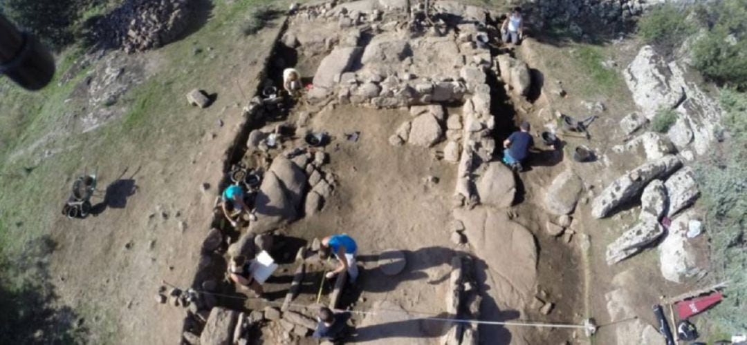 Imágen del yacimiento arqueológico de Hoyo de Manzanares.