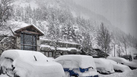 Estación de esquí de Los Llanos del Hospital (Huesca).
