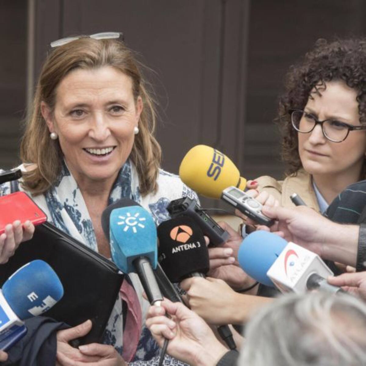 Isabel Nieto tras declarar: "La trama existe pero entre los denunciantes"