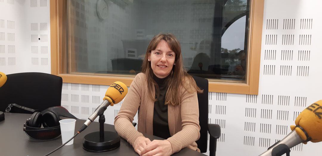 Ana Lozano, en los estudios de 'Hoy por Hoy'