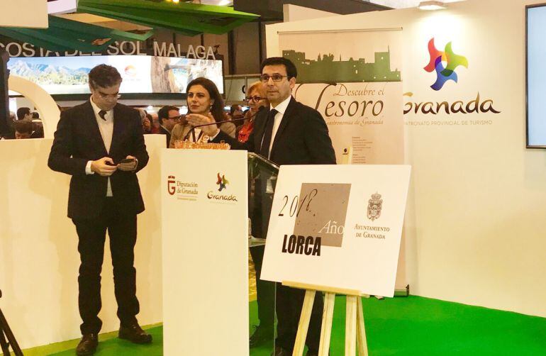 Presentación del &quot;Año Lorca&quot; de Granada en Fitur