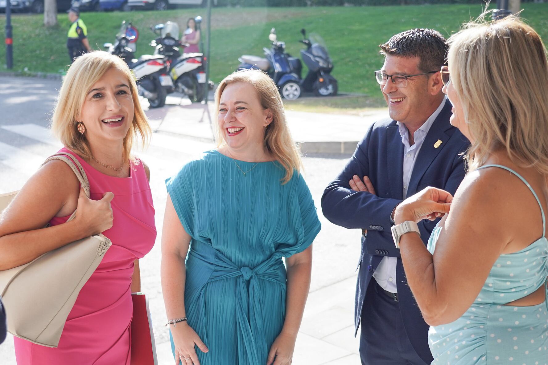 La Consellera de Justícia, Salomé Pradas, en la seua visita a Ontinyent