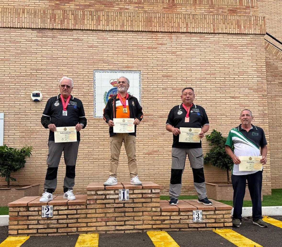 Bernabé, en el pódium