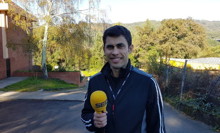Felipe González Álvarez, prof. de Educación Física del CEIP de Tirán.