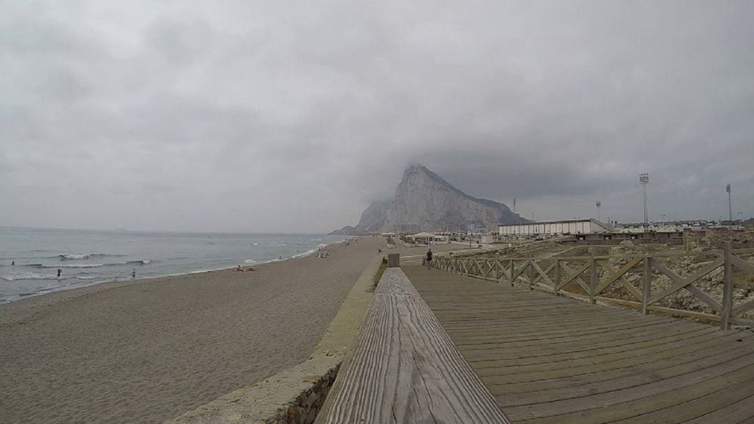 Lluvias en La Línea.