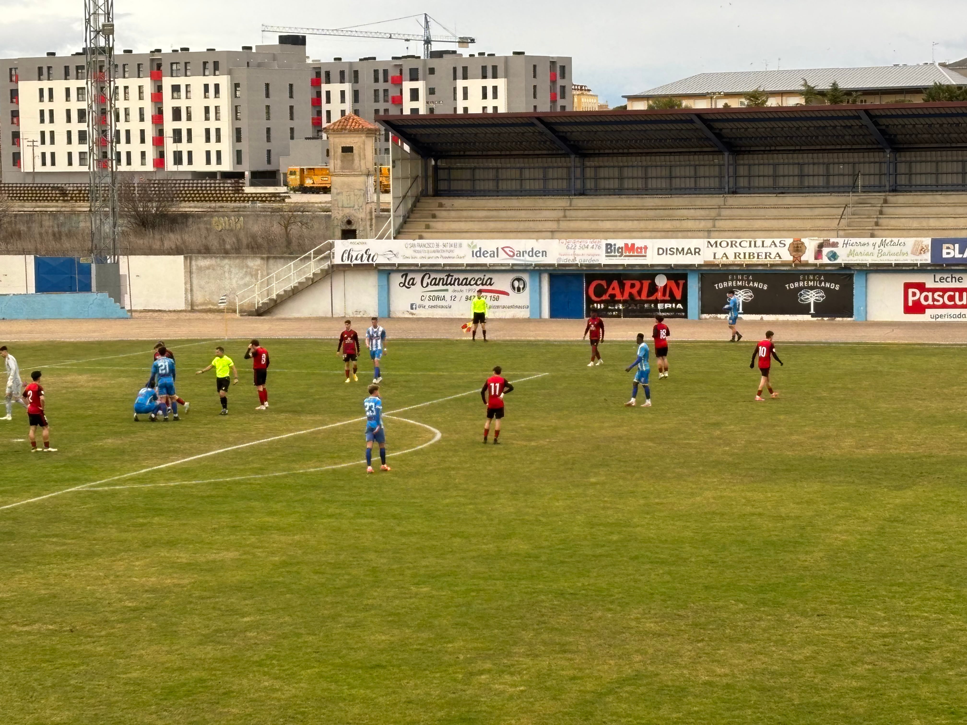 Imagen de archivo de un duelo de la Arandina