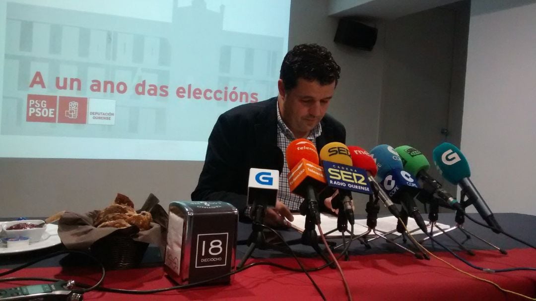 Fraga, relevado de su cargo como portavoz del PSOE en la Diputación por sus declaraciones favorables a Pachi