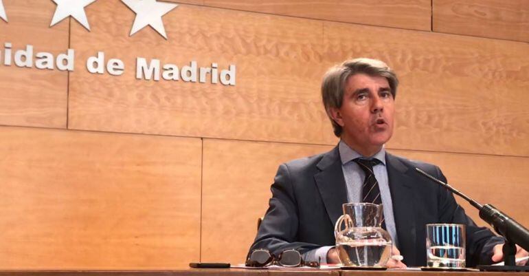 Ángel Garrido, portavoz de Gobierno de la Comunidad de Madrid