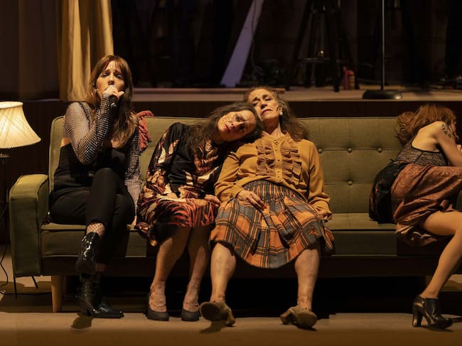 Imagen de la obra Amadora de la dramaturga burgalesa María Velasco