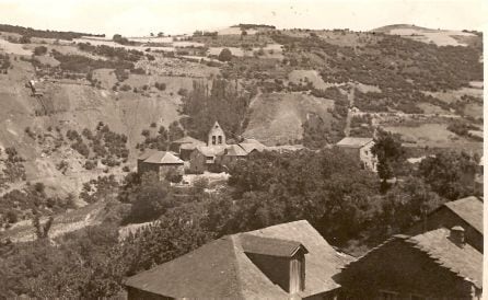 El pueblo en la década de 1950