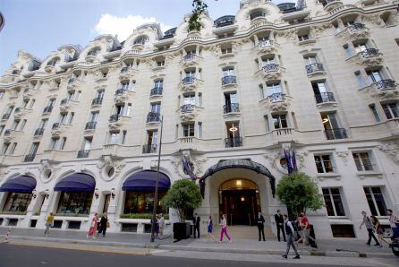 Fachada del hotel Lutetia