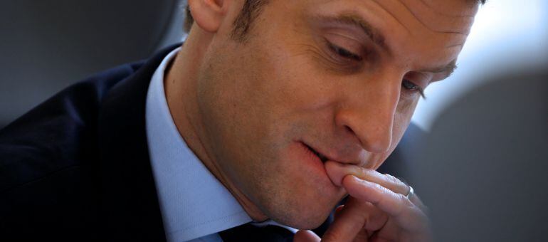 Emmanuel Macron, líder de En Marche !