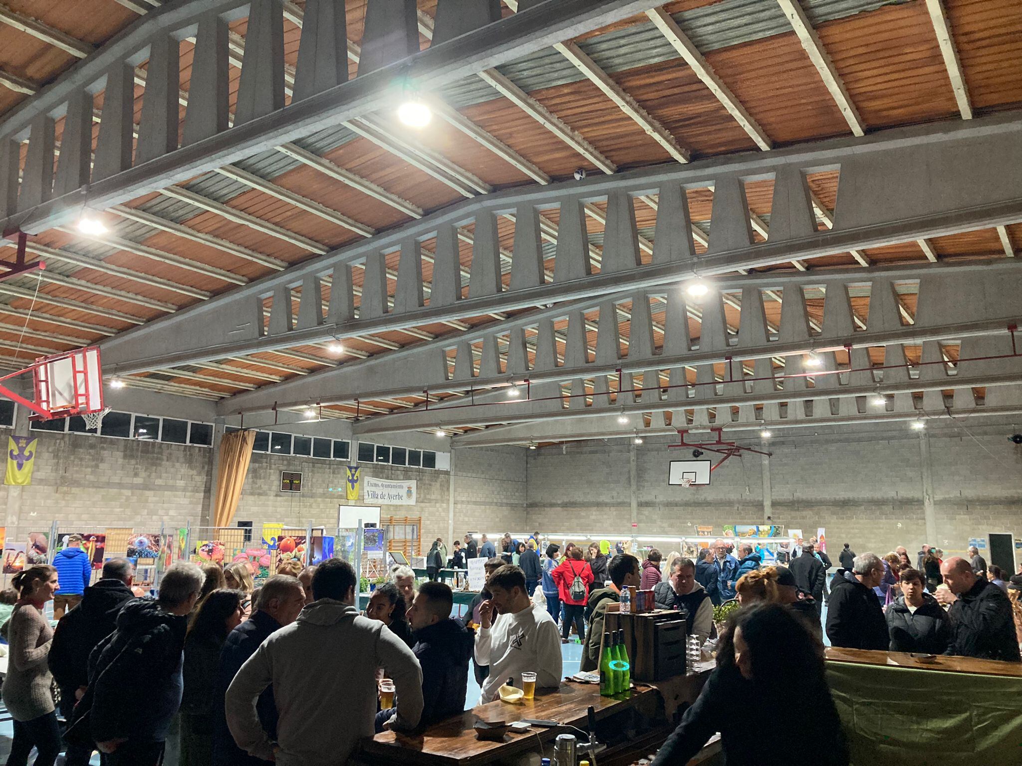 Buena afluencia de público durante el fin de semana en Ayerbe.