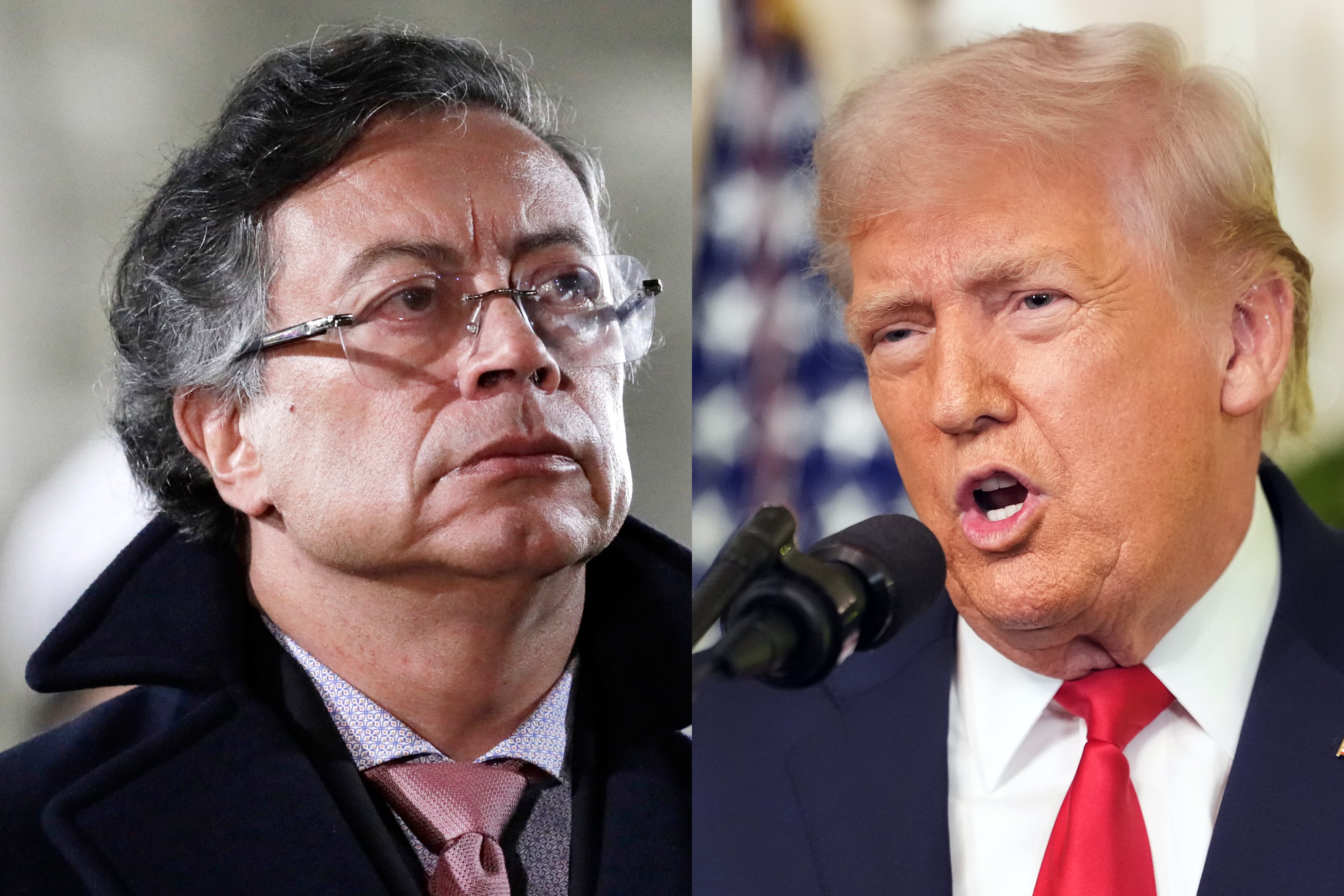 Petro: "Trump me dijo en la llamada que estaba pensando en hacer cosas malas en Colombia, que estaban preparando algo ya"
