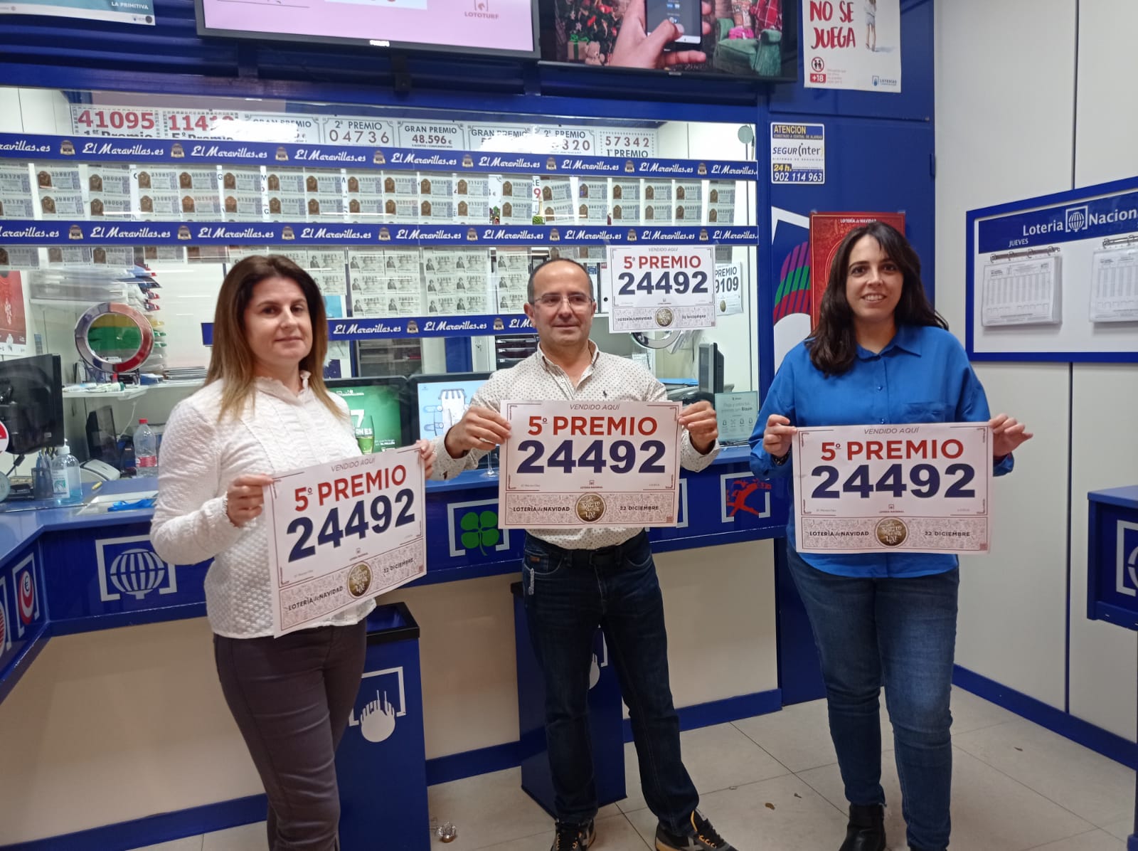 'El Maravillas', en Lorca, ha vendido un quinto premio