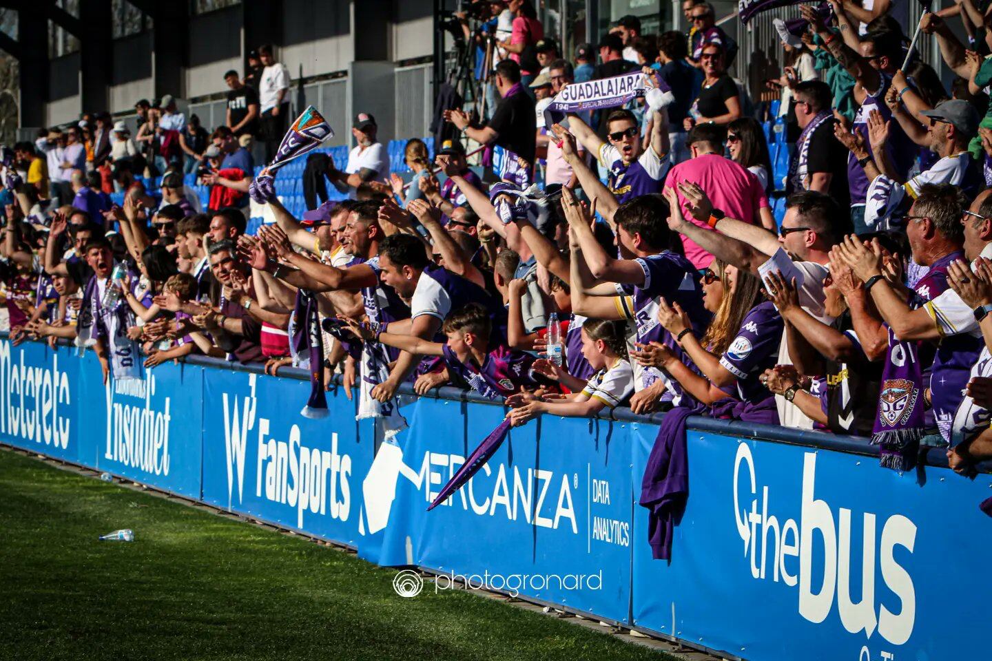 Leganés B 3 Guadalajara 3 con cerca de cien aficionados morados en las gradas FOTO:photogronard