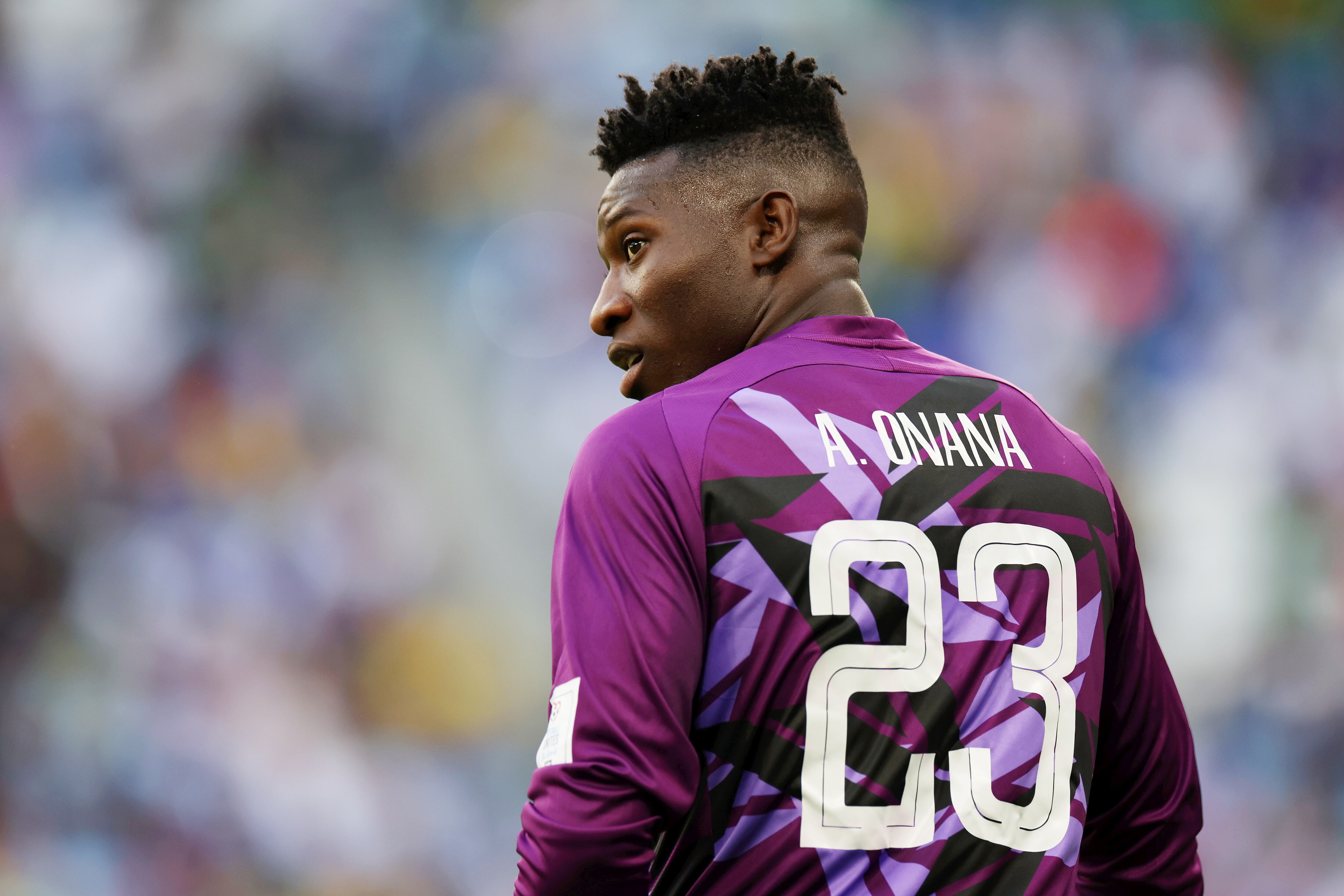 Andre Onana, en el debut de Camerún contra Suiza