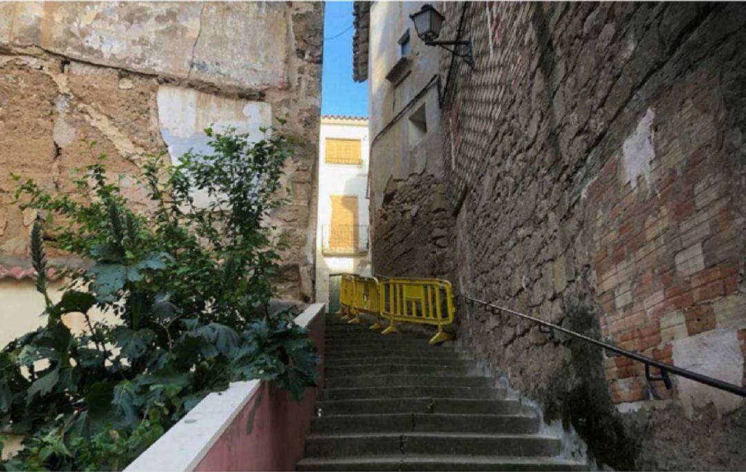 La agresión tuvo lugar el viernes en la calle Garía de Caspe, a plena luz del día 