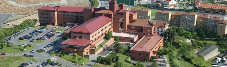 Vista general del centro hospitalario.