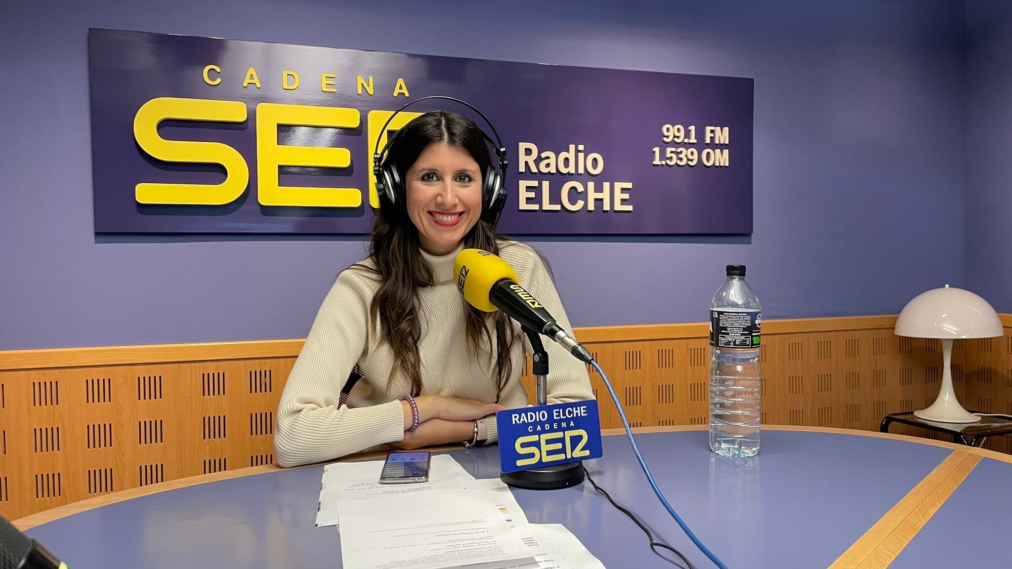 Jéssica Aniorte en el programa Hoy por Hoy Elche