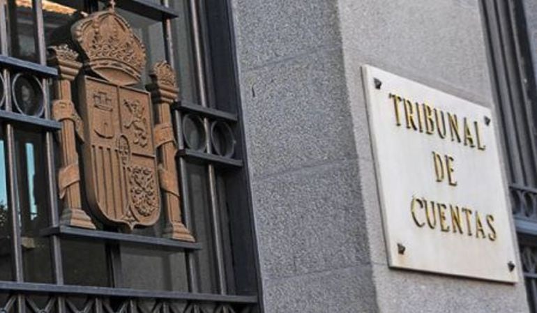 Fachada del Tribunal de Cuentas en Madrid