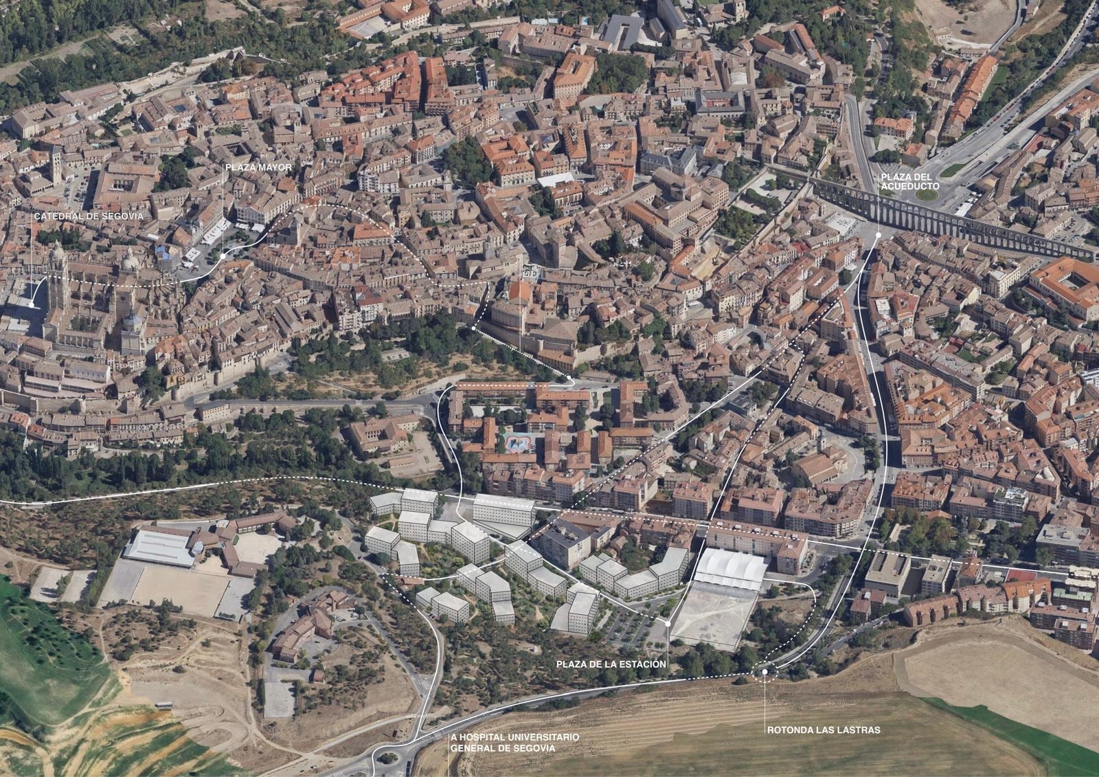 Desarrollo urbanístico  del sector del Velódromo–Altos de la Piedad  (Segovia)