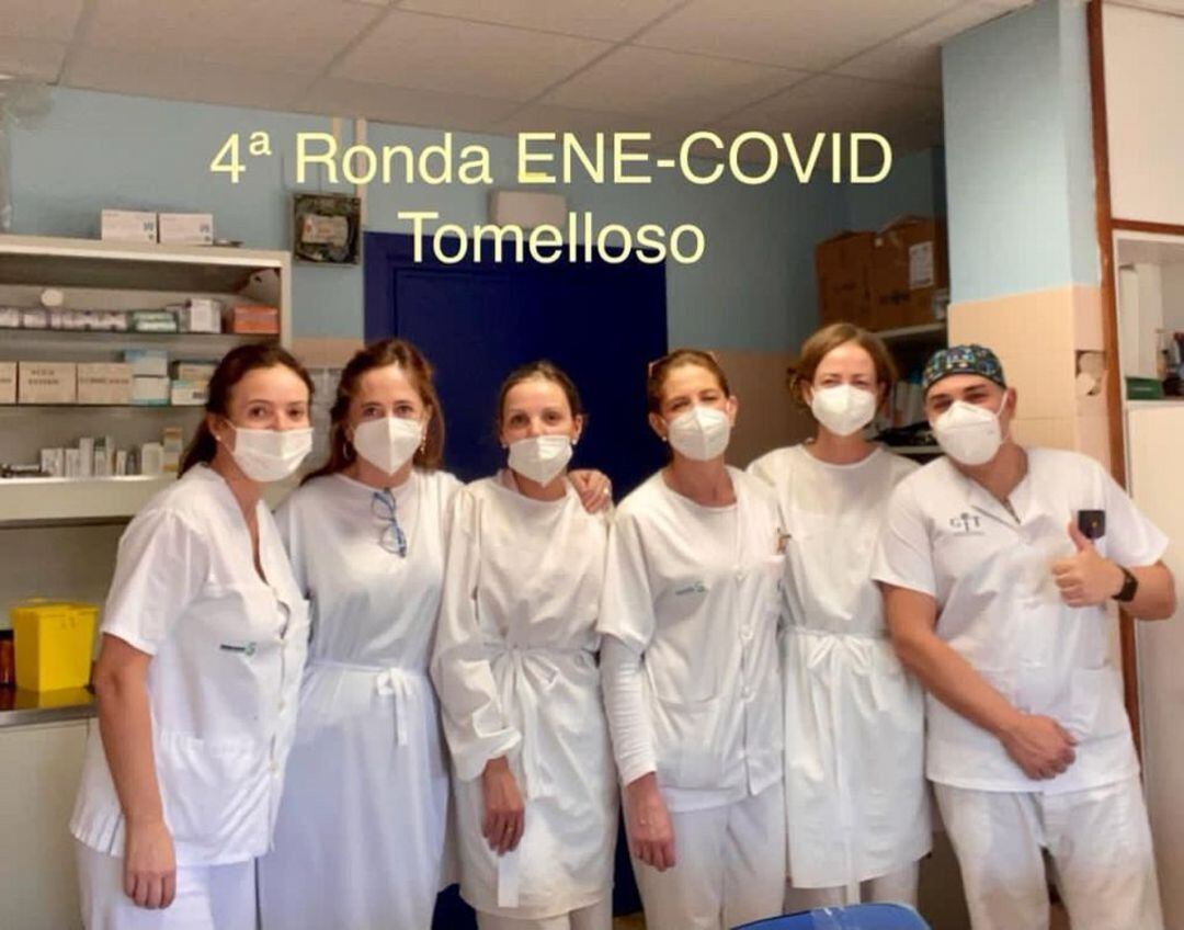 Enfermeras que forman parte del proyecto