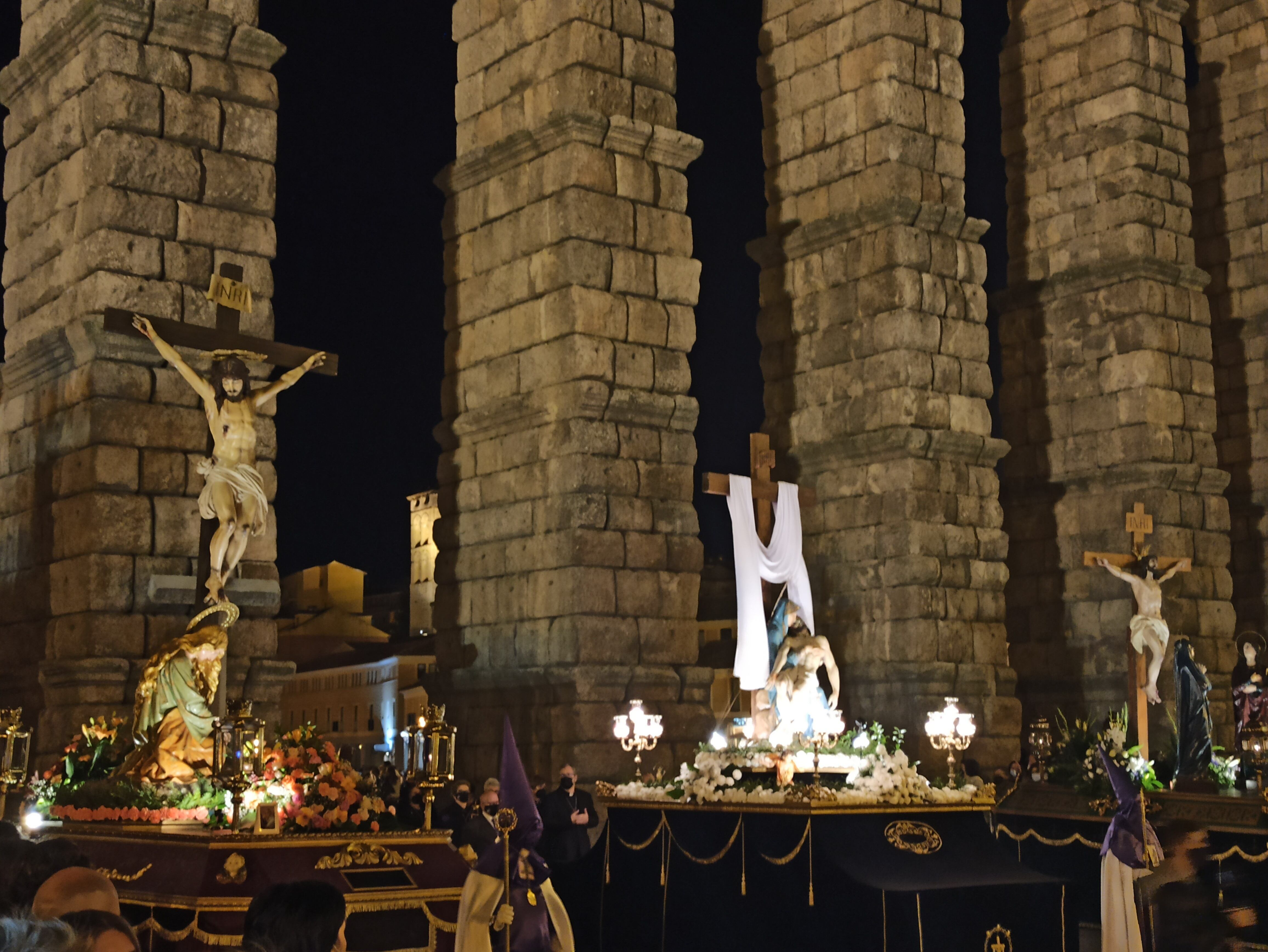 Procesión de los Pasos de Viernes Santo en Segovia