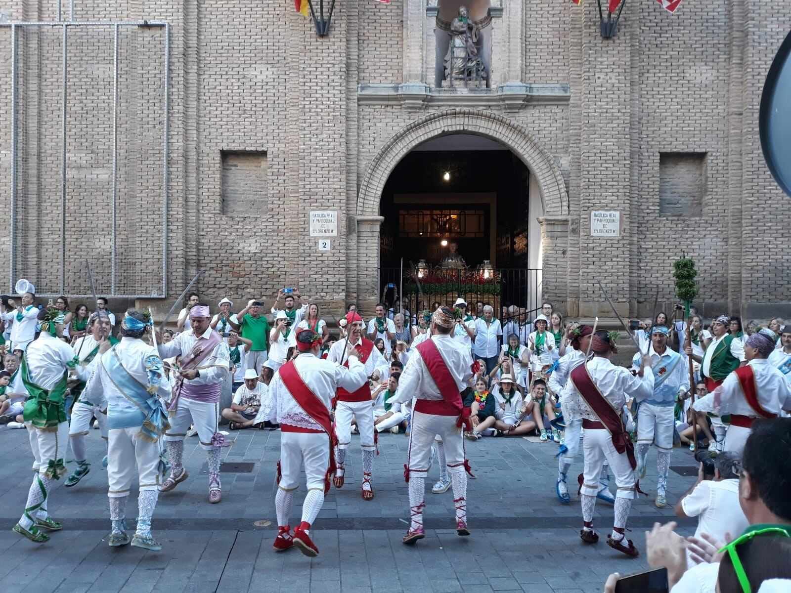 Los danzantes vuelven a bailar el 10 de agosto por San Lorenzo