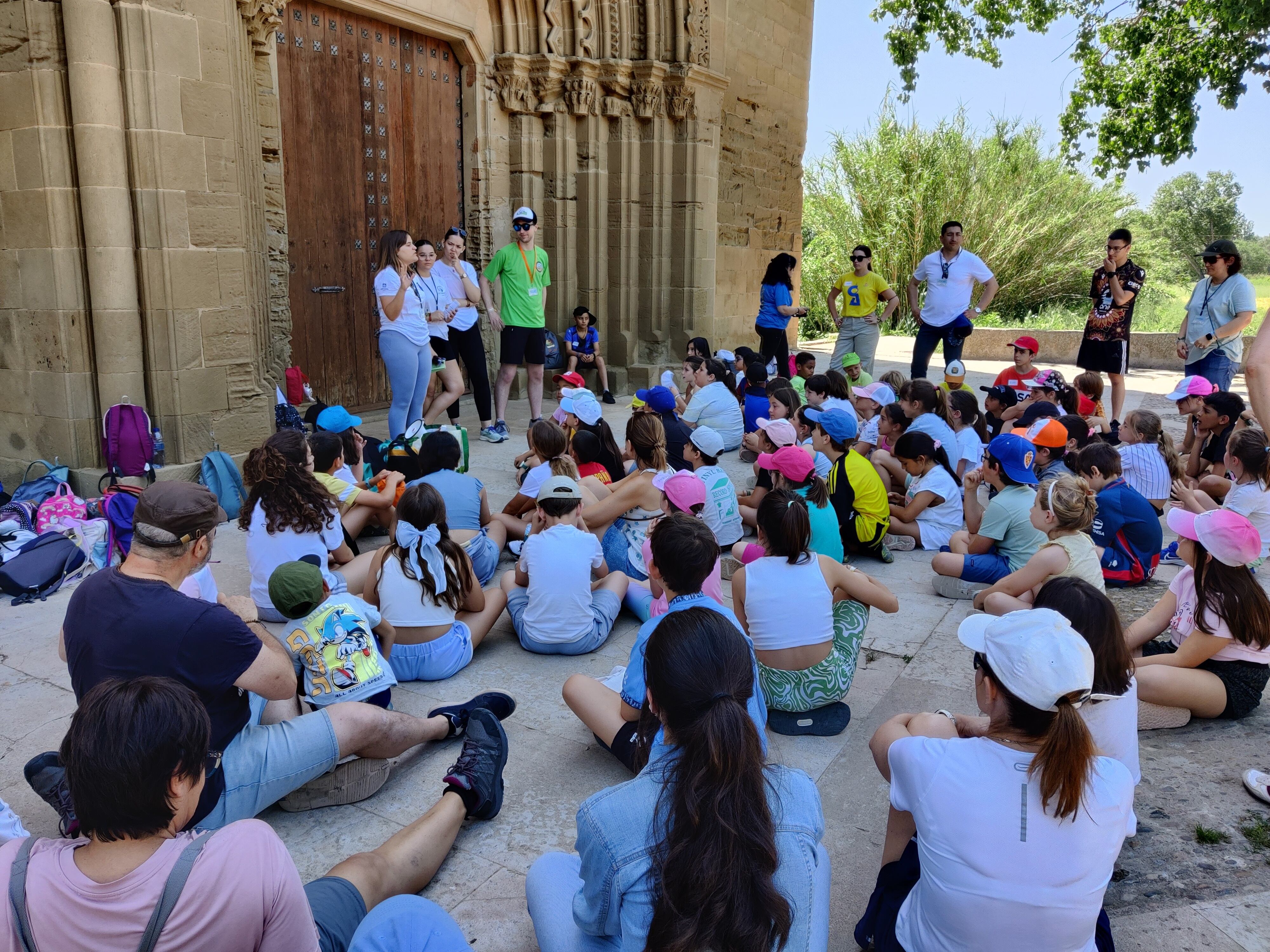 Los niños celebraron parte de la jornada del Jubileo de Infancia en la ermita de Salas