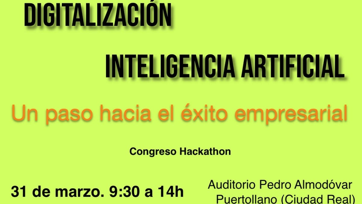 El CIFP Virgen de Gracia organiza en Puertollano el congreso “Digitalización empresarial unida a la Inteligencia Artificial”