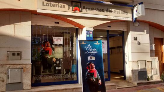 L'administració on s'ha venut bona part del segon premi.