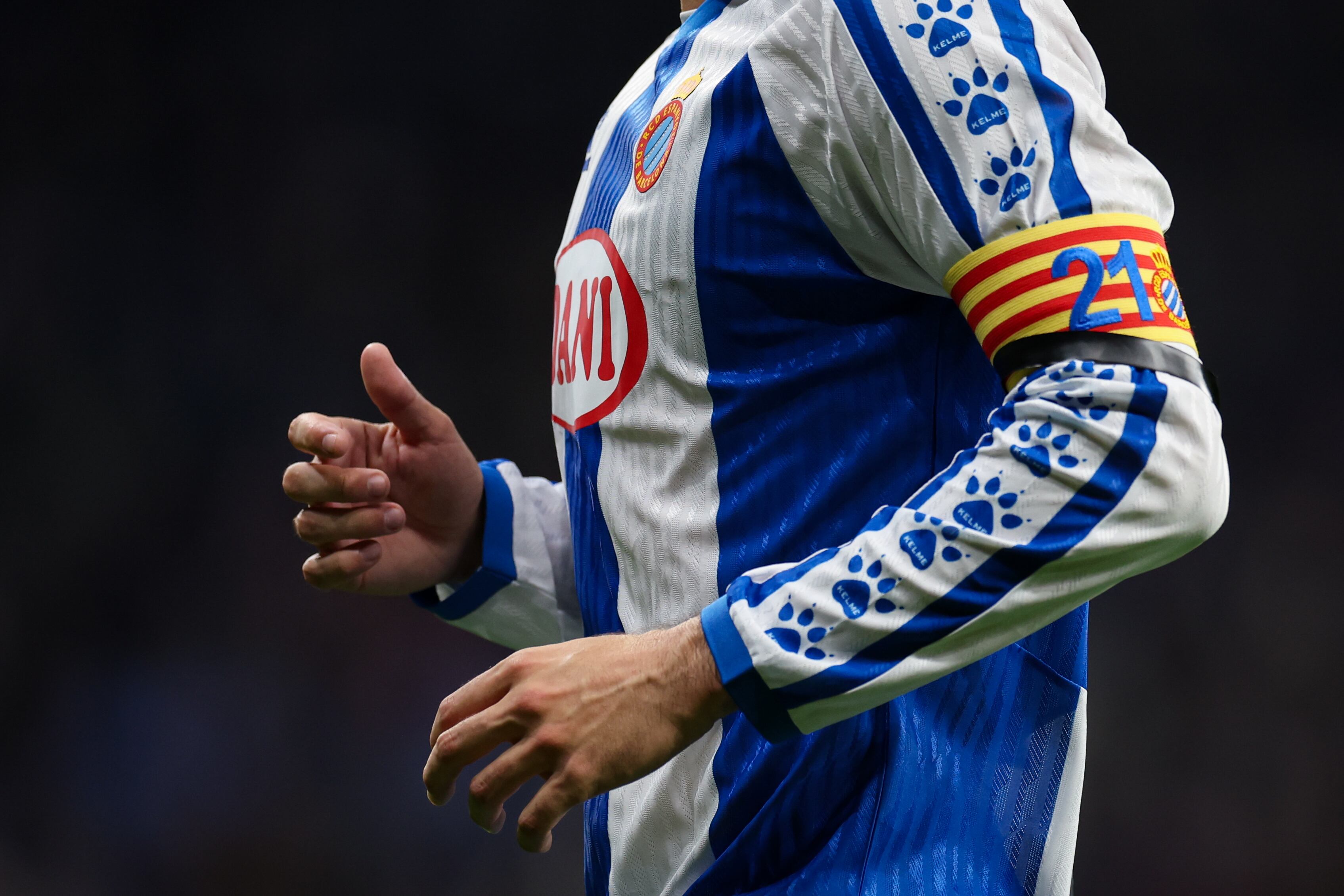 Brazalete de capitán del RCD Espanyol