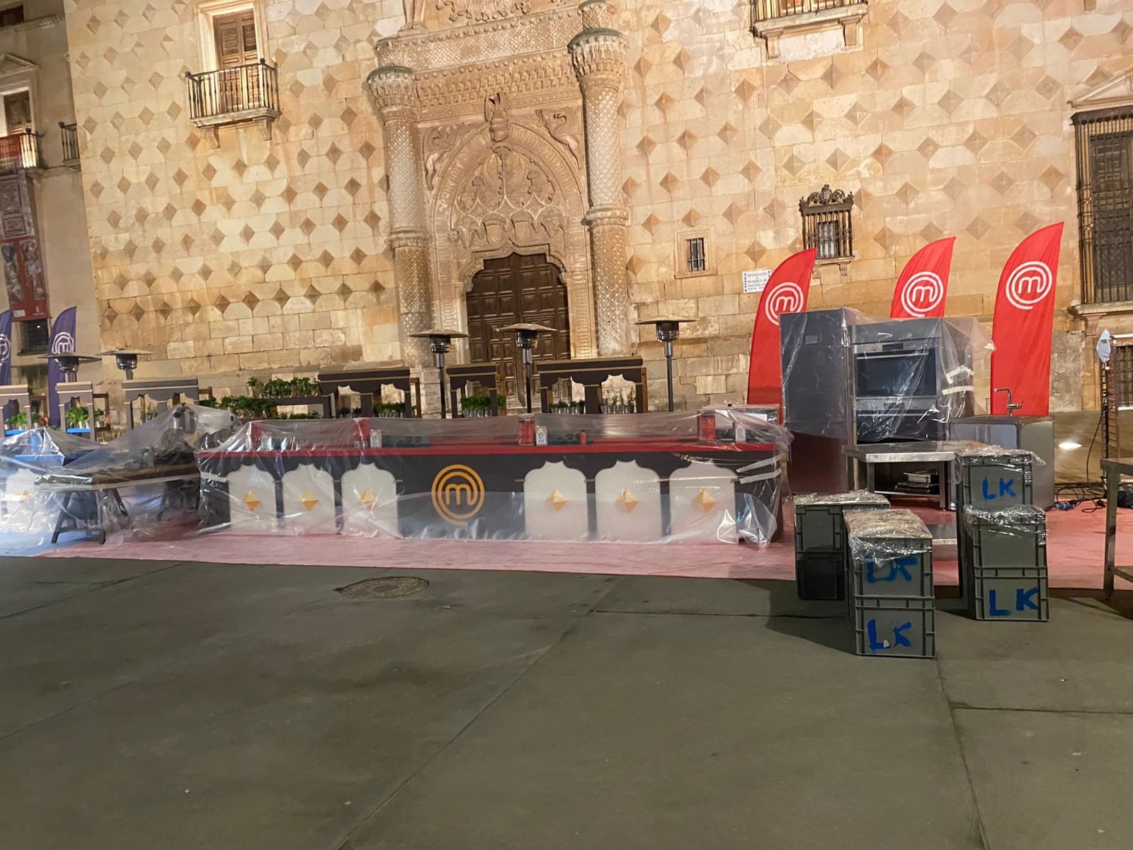 Todo preparado para la grabación de MasterChef en Guadalajara