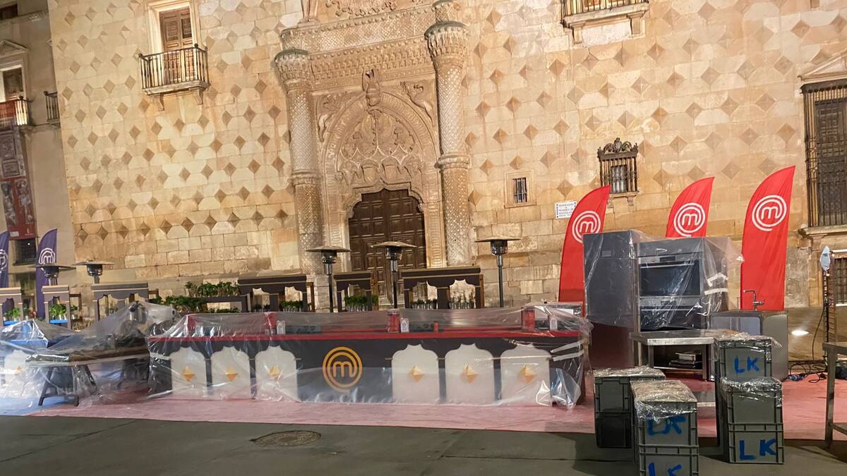 MasterChef graba hoy el programa en el Palacio del Infantado de Guadalajara