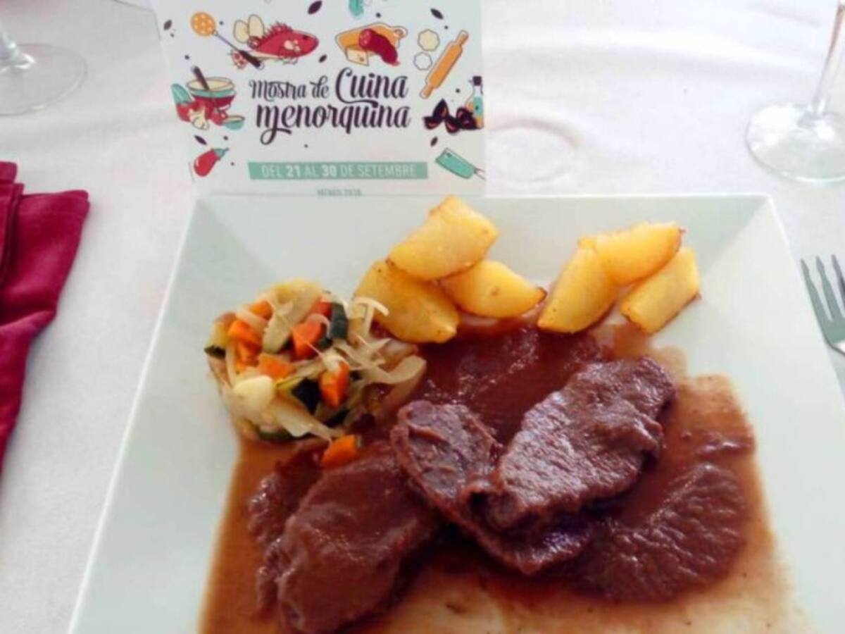 Éxito de la Mostra de Cuina Menorquina
