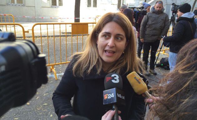 Marta Pascal, coordinadora general del PdeCat, en el Supremo