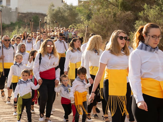 Celebración de la Maderada en Cofrentes (archivo)