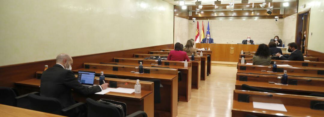 Comisión de agricultura en las Cortes de Castilla La Mancha