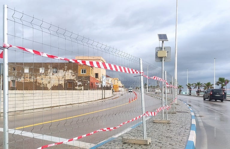 Obras en la zona