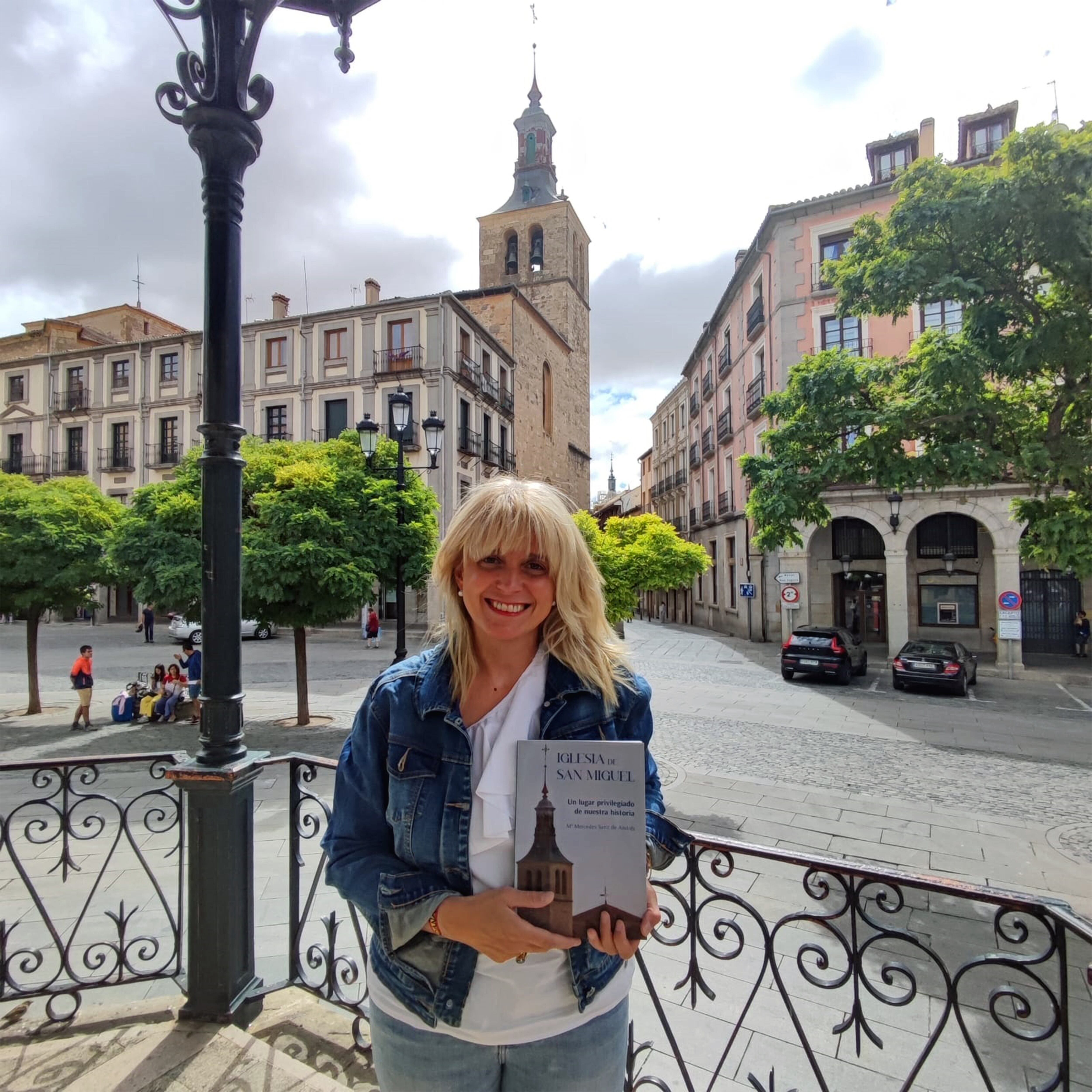 La historiadora Mercedes Sanz de Andrés publica un libro sobre la iglesia de San Miguel