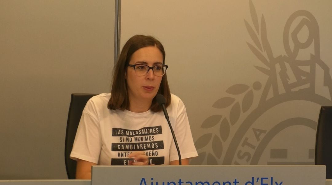 Ester Díez, concejala de Movilidad Urbana