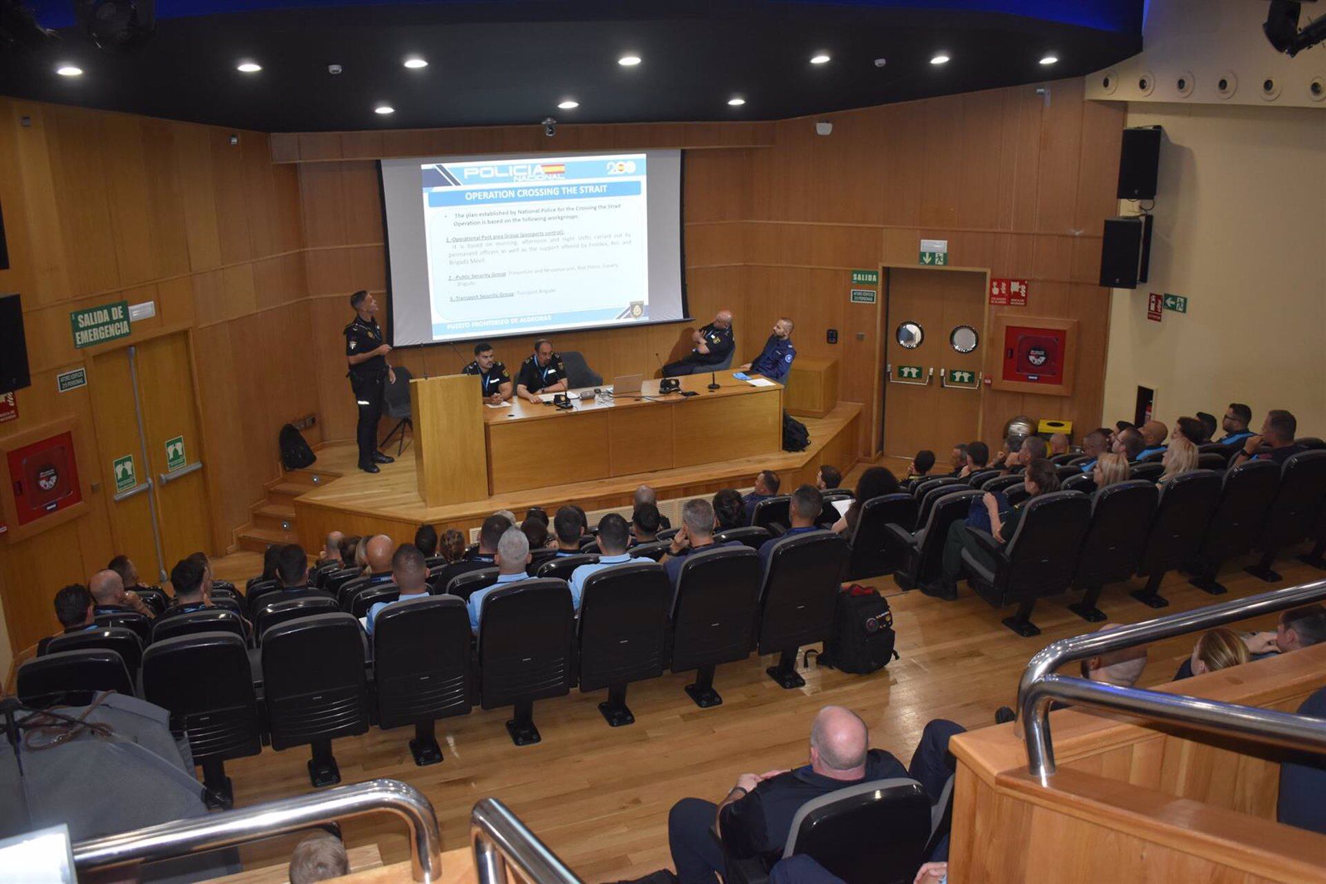 Un momento de la jornada de hoy