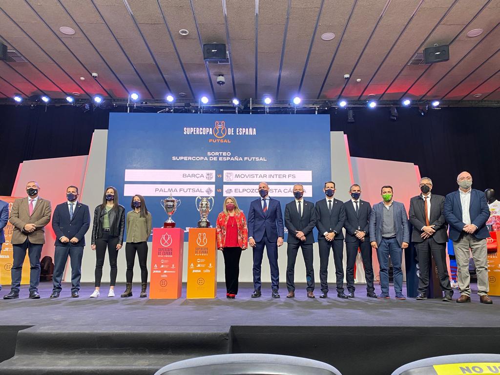 Celebrado sl sorteo de la Supercopa de Futsal