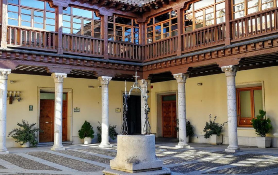 Interior del Palacio de la Diputación de Valladolid.