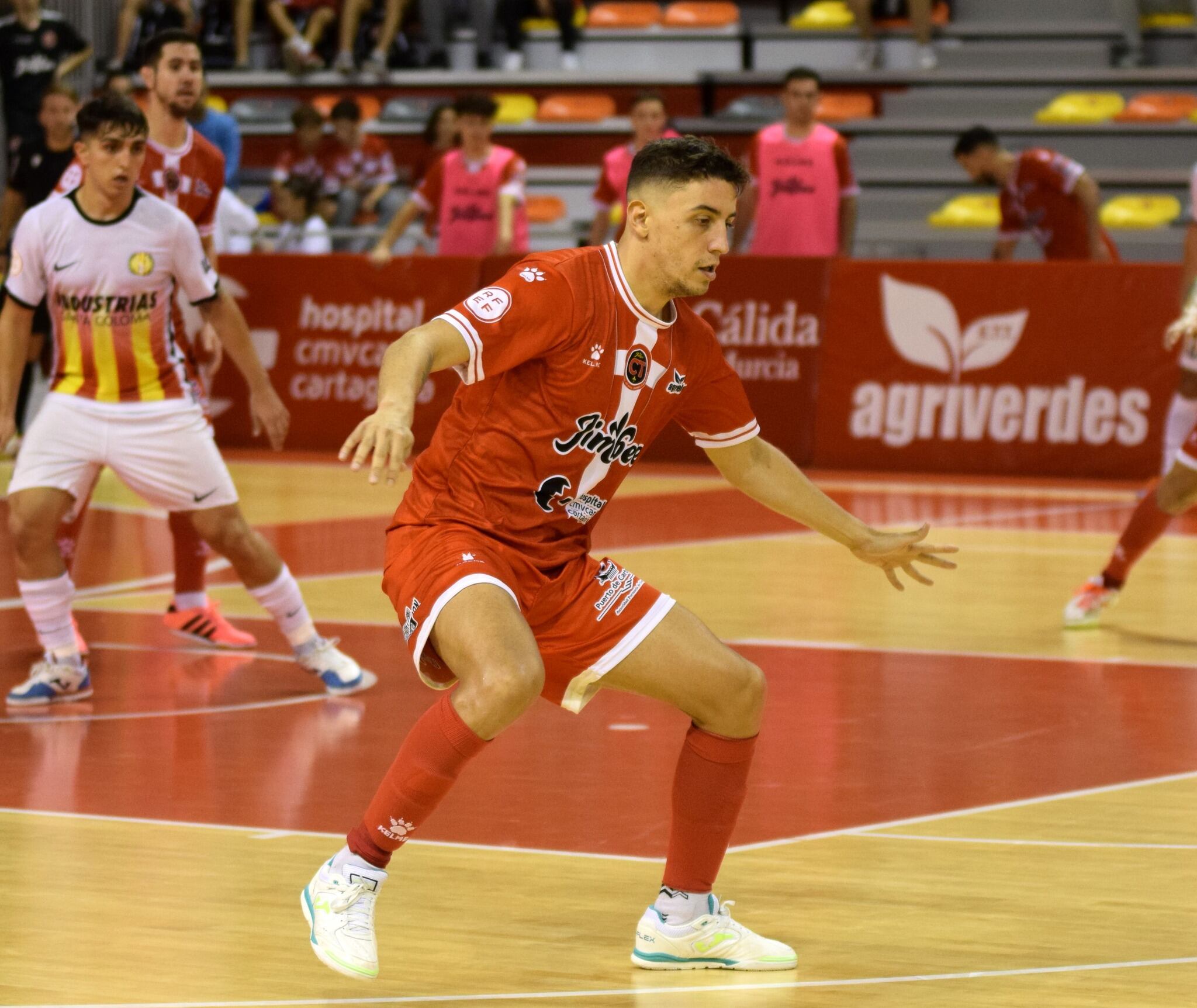 Raúl Rocha durante un partido