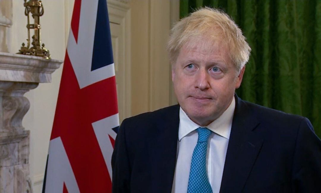 El primer ministro británico, Boris Johnson.