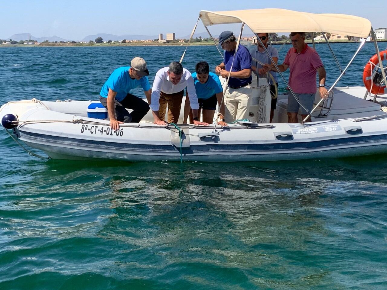 Tareas de monitorización del Mar Menor